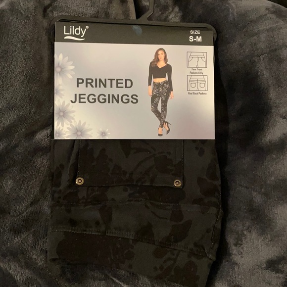 Lildy cheap printed jeggings